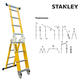 Stanley Escalera Articulada Dielectrica Aluminio 4x4 - Vista 5