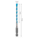 Bosch Mecha Multiconstruccion  05x100mm Encastre Hexagonal 1/4 - Vista 2