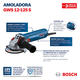 Bosch Amoladora 125 Mm 5" Gws  12-125 S  1200w - Vista 3