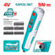 Total Atornillador 4v + 43 Accesorios - Vista 2