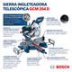 Bosch Ingletadora Telescopica 1800 Watts 12" 305 Mm Gcm 254 D - Vista 7