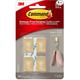 3m Percha Autoadhesiva X 4 Unidades Simil Bronce Command 17032 - Vista 2