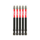 Milwaukee Set  5 Punta Ator. Ph2 X 89 Mm Impacto - Vista 1
