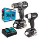 Makita Combo Dhp487+dtd157+ Cargador Dc18rc+ 2 Baterias Bl1815n - Vista 3