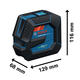 Bosch Nivel Laser De Linea Gll 20-22g Laser Verde - Vista 5