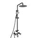 Peirano Ducha Exterior Con Columna Black Velvet - Vista 1