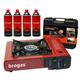 Brogas Anafe Gas Butano 1 Hornalla + 4 Cartuchos - Vista 1