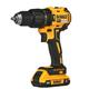 Dewalt Atornillador Taladro Percutor 20v 13mm Sin Carbones (2 Baterias - Cargador) - Vista 1