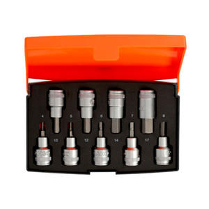 Bahco Set 9 Tubos Punta Allen Enc 1/2" S9hex Ex-sm/10