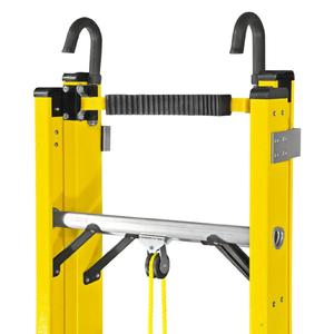 Crossmaster Escalera Extensible Dielectrica 12 Escalones Por Tramo