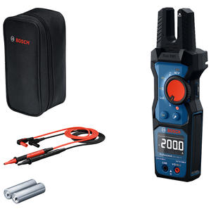 Bosch Amperimetro De Horquilla Digital Gfm 1000-15