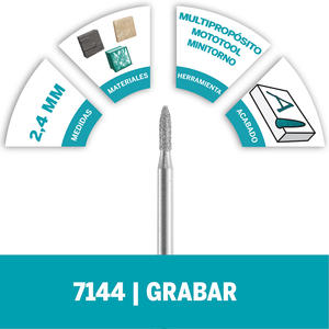 Dremel 7144 Punta Diamantada Conica