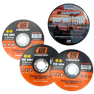 Lusqtoff Disco Corte 115 X 1,6 X 22,2 Set X 10 Unidades Lata Racing