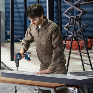 Bosch Atornillador Taladro Percutor 18v 13mm Gsb18v-50 Sin Carbones (2 Baterias - Cargador - Maletin)