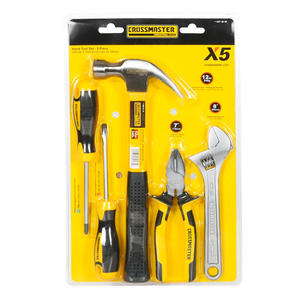 Crossmaster Set   5 Herramientas (martillo - Pinza - Llave - Destornilladores)