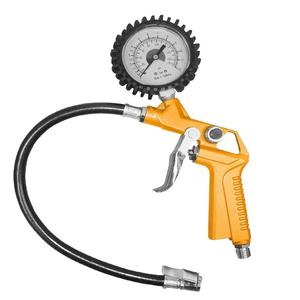 Lusqtoff Pistola Para Inflar Con Manometro 3-11 Bar