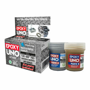 Fusion Epoxy Uno Uso General Acero X 100 Gr