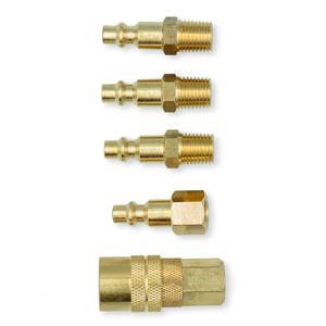 Bremen Set   5 Piezas Acople Rapido 1/4 Bronce