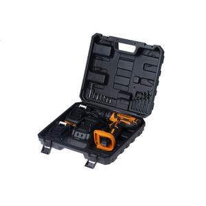 Lusqtoff Atornillador Taladro Percutor 13 Mm 18v Mandril Metal (2 Baterias - Cargador - Maletin)