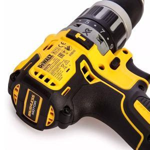 Dewalt Atornillador Taladro Percutor 20v 13mm Sin Carbones Brushless (2 Baterias Cargador)