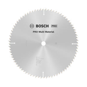 Bosch Disco Sierra Ingletadora Multimaterial 10" (254mm) 80 Dientes Eje 16mm 5/8