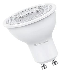 Lampara Led Dicroica Gu10 Interelec  6w Luz Calida