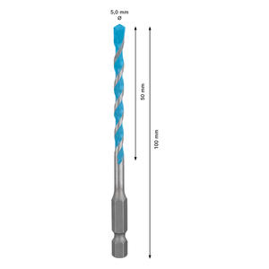 Bosch Mecha Multiconstruccion  05x100mm Encastre Hexagonal 1/4