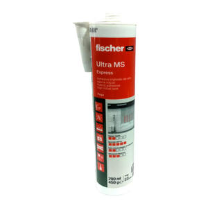 Fischer Sellador Ms Ultra Sella Pega Rellena Blanco 290ml.