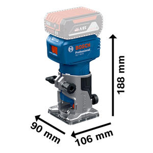 Bosch Fresadora 18v 1/4  Glf 18v-8 (sin Bateria - Sin Cargador)