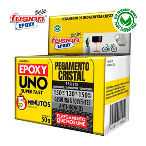 Fusion Epoxy Uno Super Fast Cristal 5 Min X  50 Gr