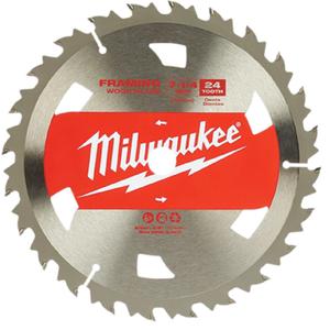 Milwaukee Disco Sierra Circular Madera 7-1/4" 24 Dientes