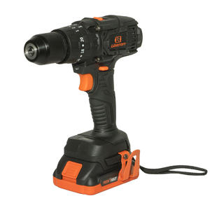 Lusqtoff Atornillador Taladro Percutor 13 Mm 18v Iron Volt (2 Baterias 2ah - Cargador) Maletin - Black Series