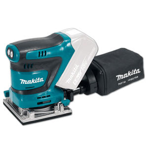 Makita Lijadora Orbital 18v (sin Bateria - Sin Cargador)