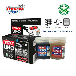 Fusion Epoxy Uno Uso General Negro X 100 Gr