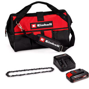Einhell Set Motosierra De Mano 18v Ge-ps 18/15 Li + Bateria + Cargaor + Bolso