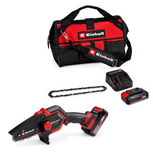 Einhell Set Motosierra De Mano 18v Ge-ps 18/15 Li + Bateria + Cargaor + Bolso