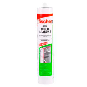 Fischer Sellador Silicona Acetica Transparente 260ml.