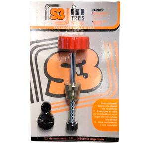 S3 Fresador Fresadora Canilla Con Tres Fresas (3/8" 1/2" 3/4")