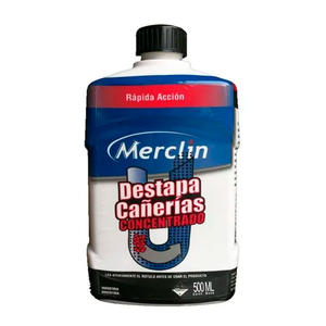 Destapa Cañerias Merclin X 500 Ml