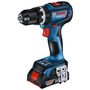 Bosch Atornillador Taladro Percutor 18v 13mm Gsb 18v-90 C (2 Bateria - Cargador - Sin Carbones)