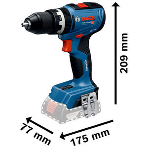Bosch Atornillador Taladro Percutor 18v 13mm Gsb18v-65 Sin Carbones (sin Baterias - Sin Cargador)