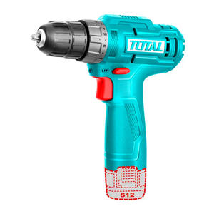 Total Atornillador Taladro 10mm 12v Percutor (1 Baterias)