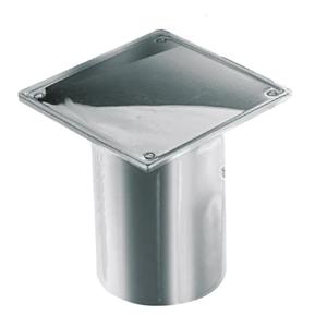 Aw Portarreja Y Tapa Ciega 12x12 Metalic Awaduct