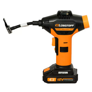 Lusqtoff Inflador Inalambrico A Bateria O 12v Medidor Digital
