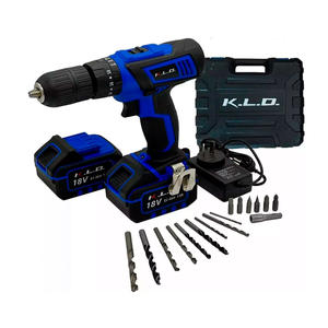 Kld Atornillador Taladro Percutor 13 Mm 18v - 2 Baterias - Maletin + Mechas
