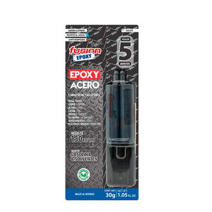 Fusion Epoxy Liquido Acero 5 Min X 30 Gr Jeringa