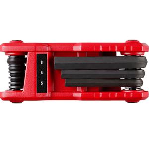 Milwaukee Set   8 Llaves Allen Milimetrico Tipo Navaja