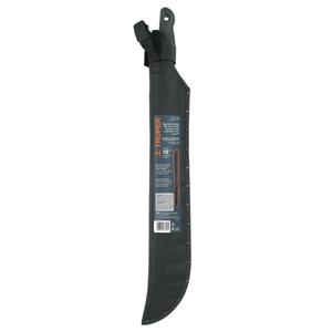 Truper Machete 18" Doble Filo Cacha Inyectada Con Funda