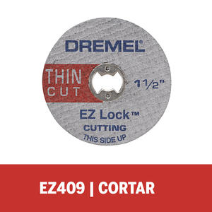 Dremel  Ez409 Disco De Corte Fino Ez Lock X 5 Unidades