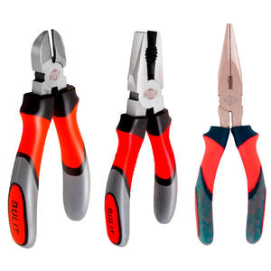 Bulit Set   3 Piezas Alicate - Pinza Universal - Pinza Punta Semi Redonda
